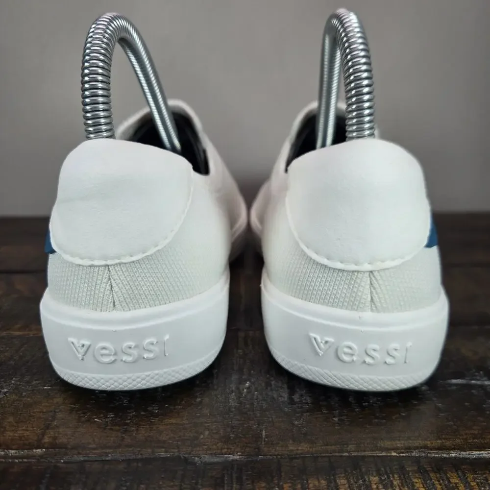 Vessi Boardwalk Slip On Womens Size 7 Waterproof Shoes Sneakers Sail White